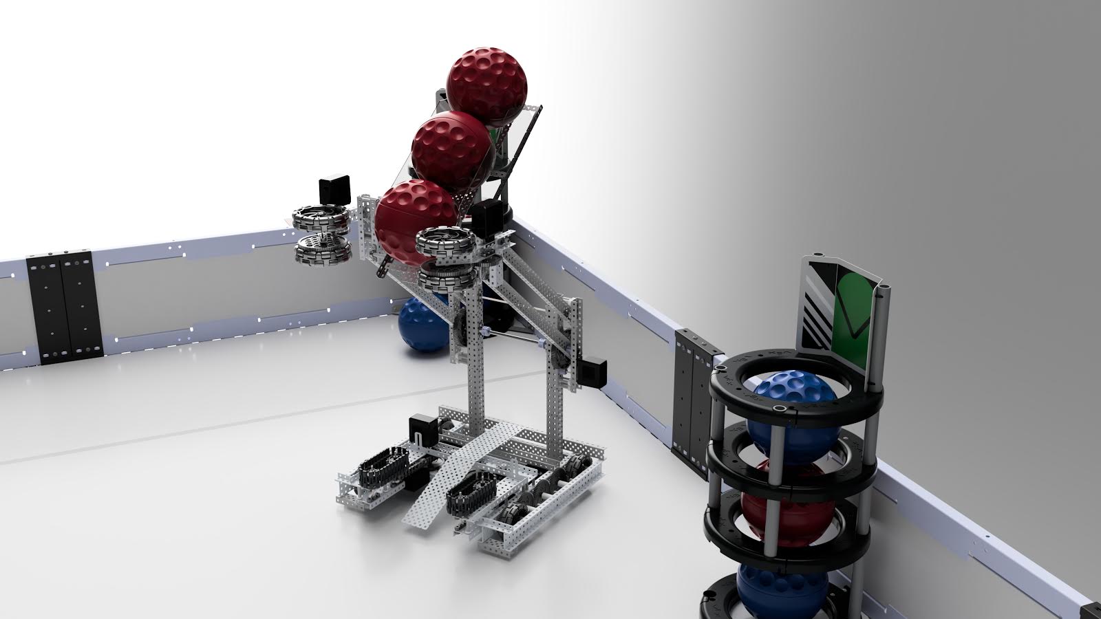 CAD of my robot in 2020