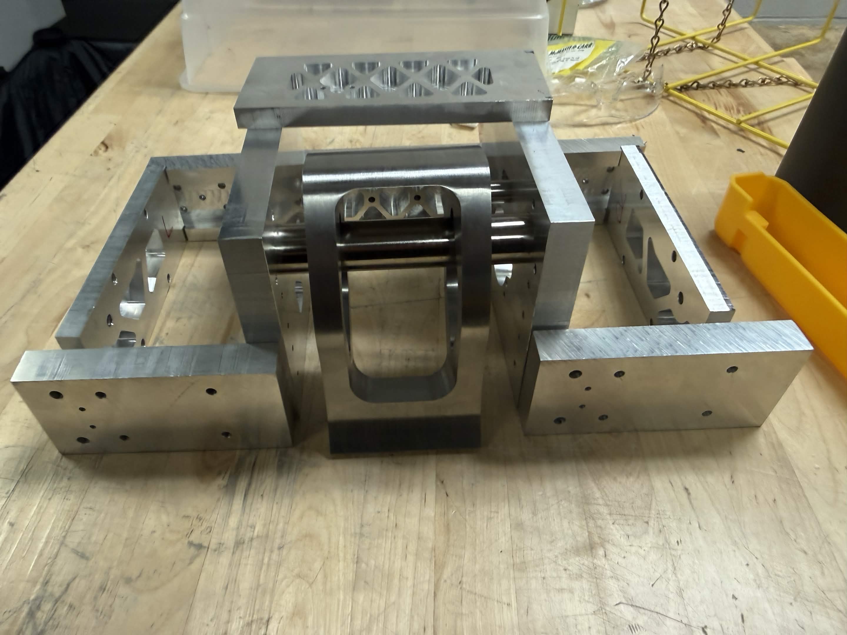 Half manufactured frame