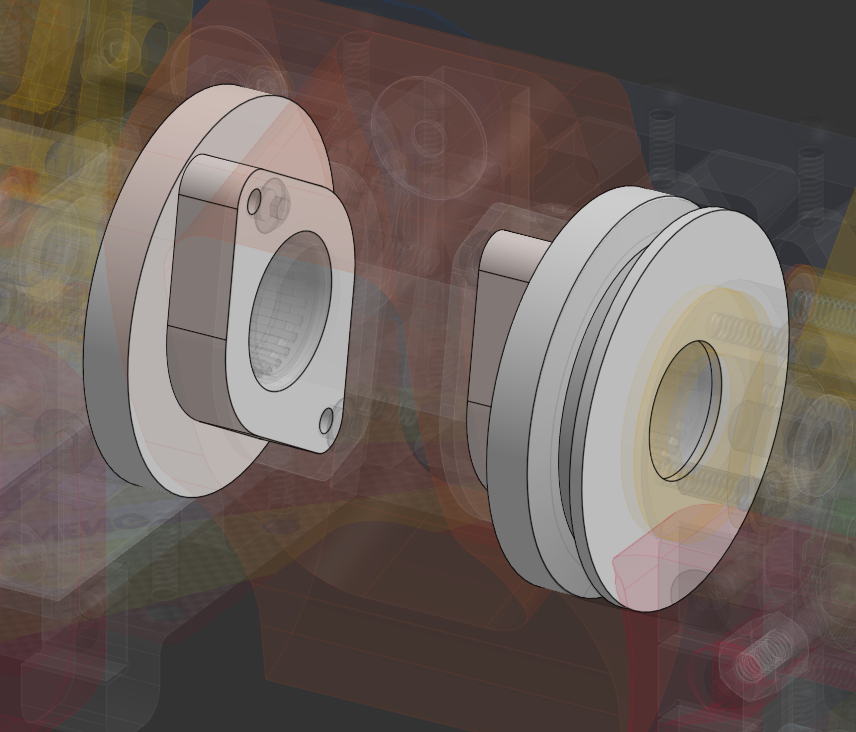 Optimzied weapon hub to improve load paths, reduce unecessary weight (replacing steel with aluminum), and making the system easier to manufacture