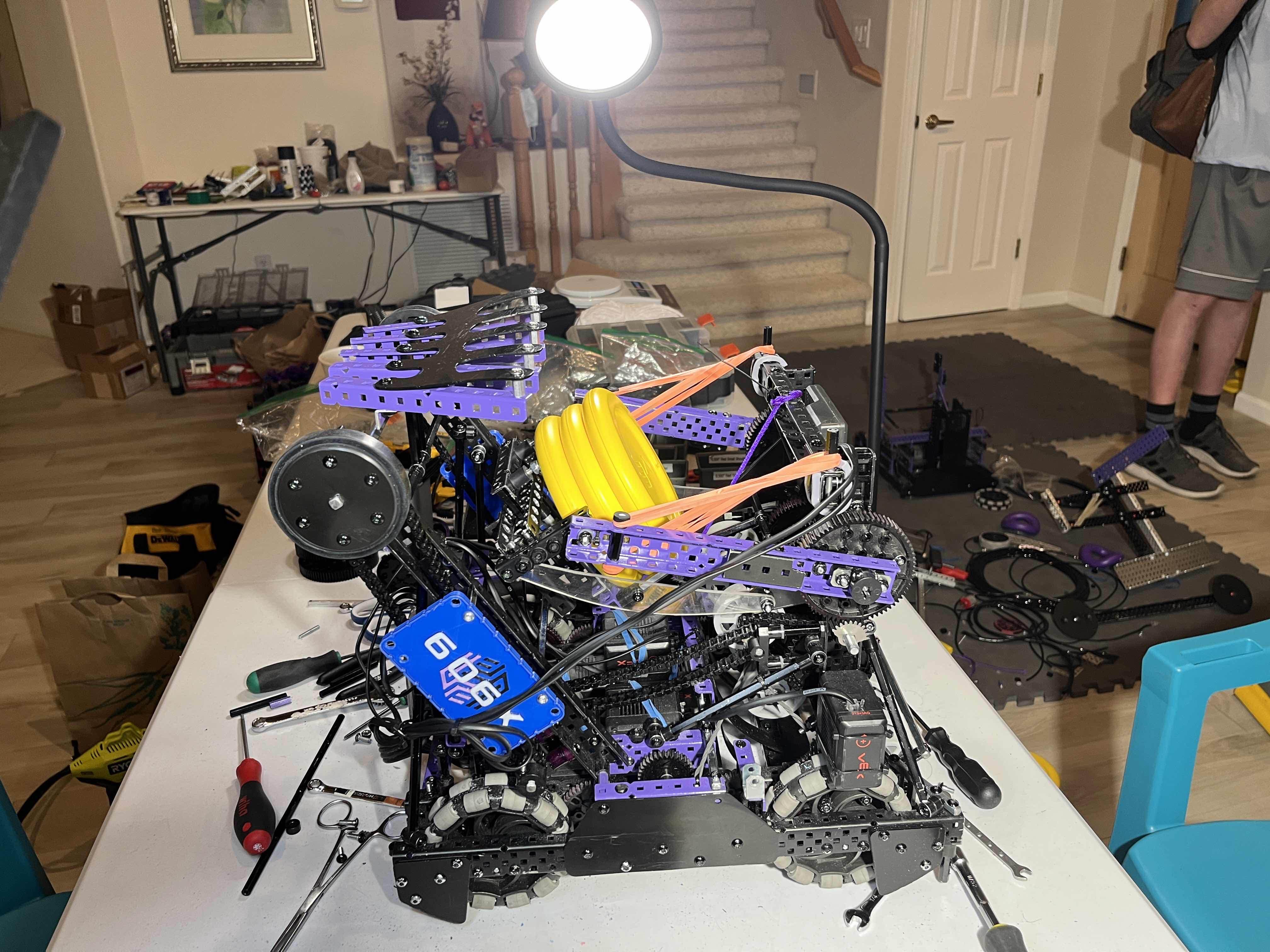 Fourth robot for World Championships
